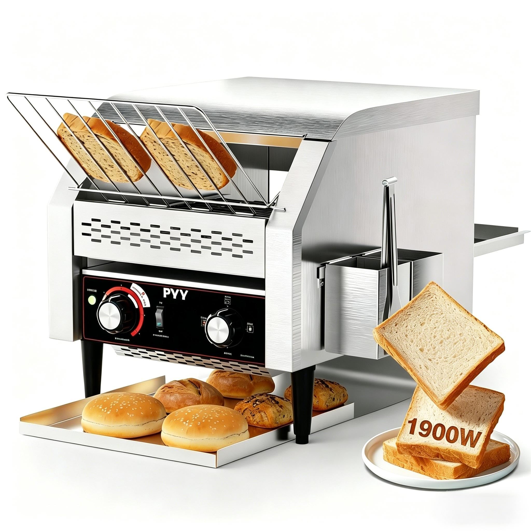 PYY Commercial Toaster 300 Slices/Hour Conveyor Restaurant Toaster